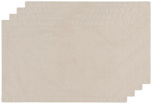 Stonewash Placemat set of 4 - 100% Cotton | prettycleanshop.myshopify.com