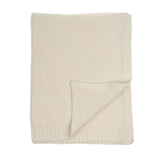 Nell Knit Baby Blanket | prettycleanshop.myshopify.com