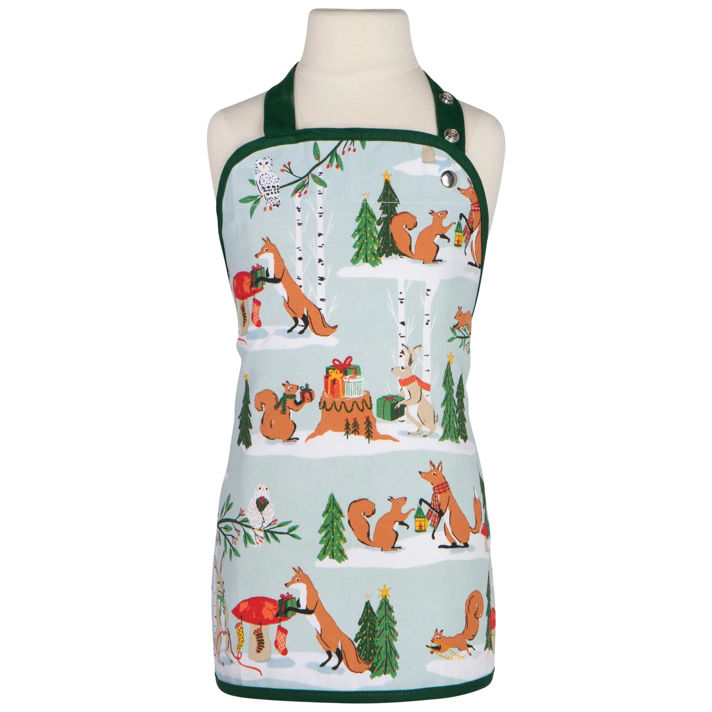 Kids Cotton Apron - Holiday