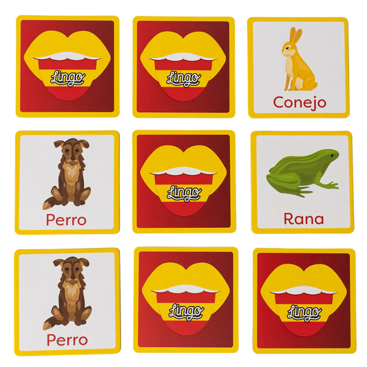 Lingo Cards - Language Memory Game | prettycleanshop.myshopify.com