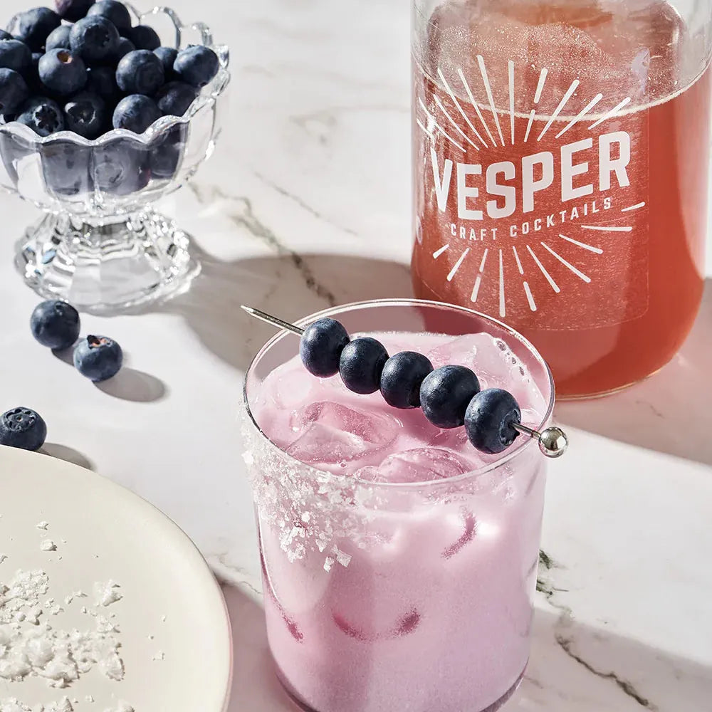 Craft Cocktail Infusion Kit Jar - Blueberry Coconut Margarita | prettycleanshop
