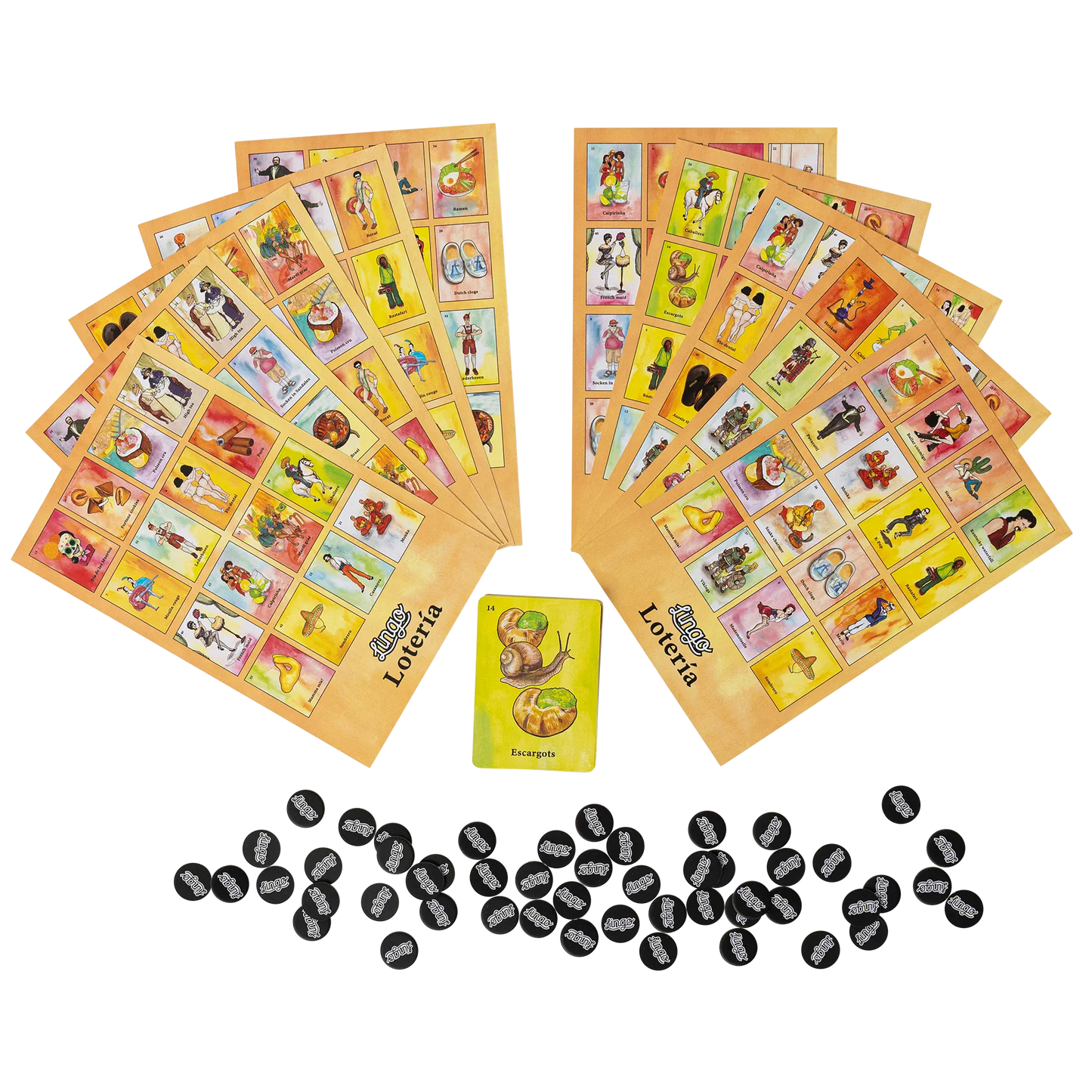 Lingo Cards - Loteria Board Game | prettycleanshop