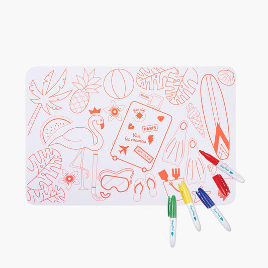 Mini Playmat - Florida Paradise | prettycleanshop.myshopify.com