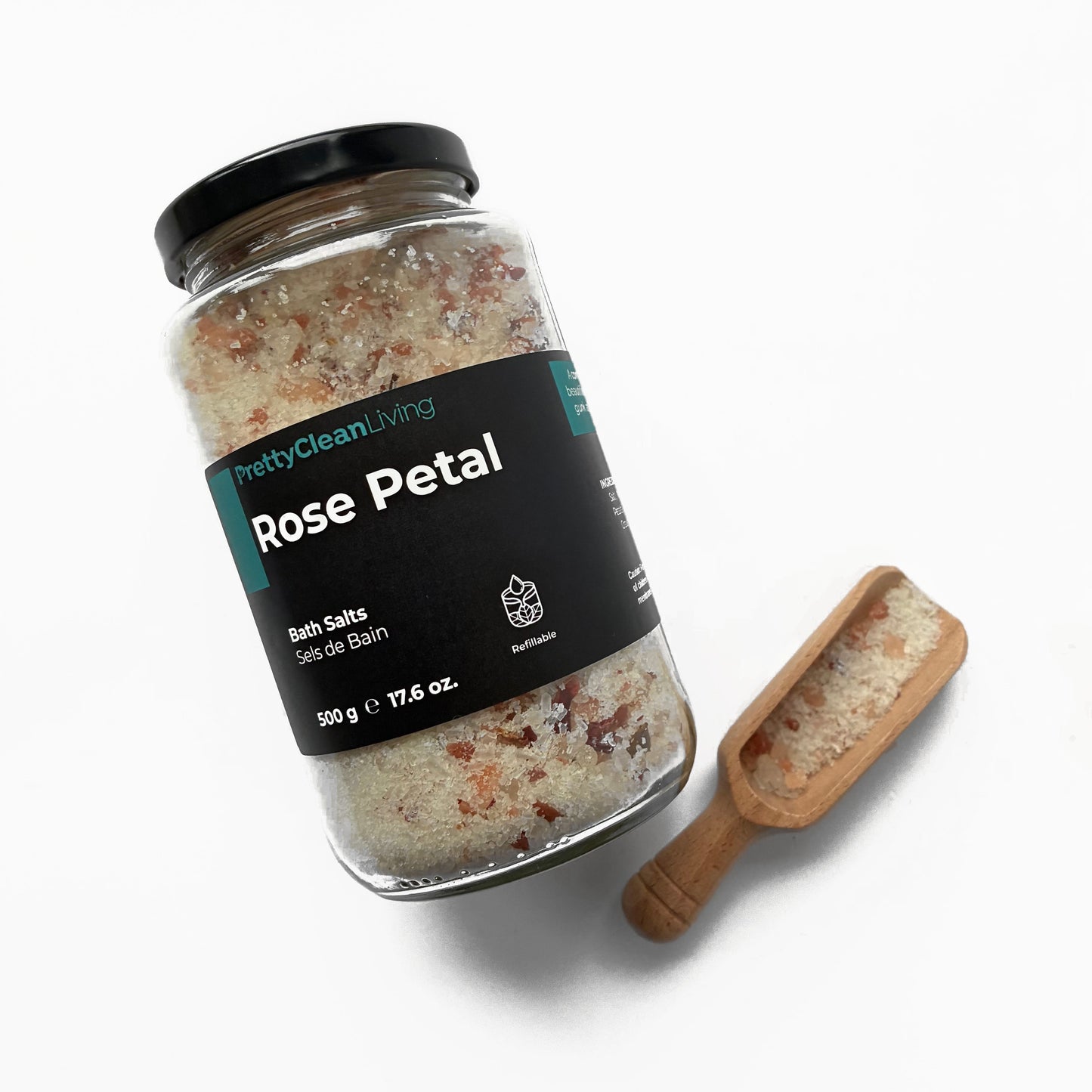 Bath Salts - ROSE PETAL | prettycleanshop