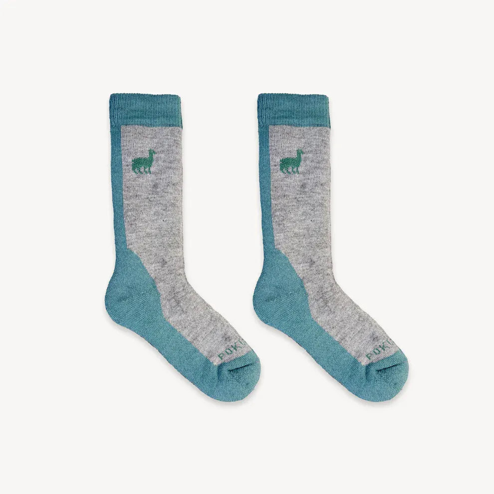Alpaca Socks - Hiker - Sky