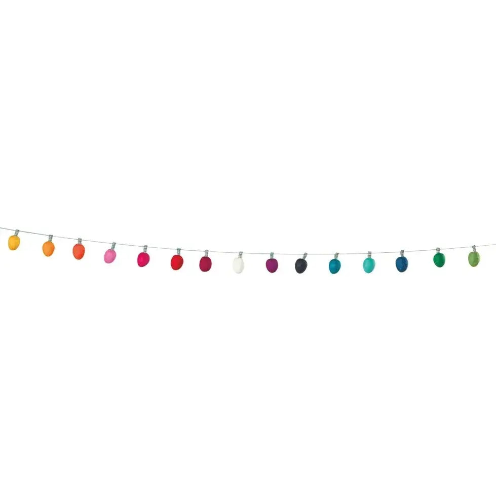 Felted Wool Garland Spirits Bright-Garlands-Pretty Clean Shop