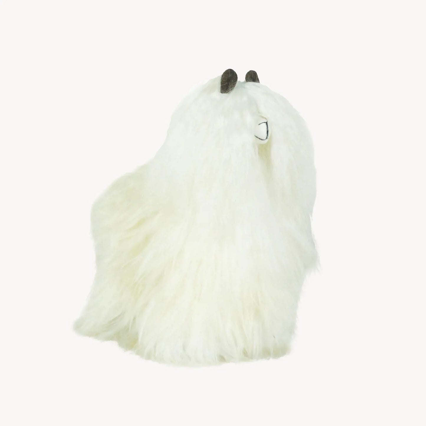 Alpaca Fur Standing Suri Alpaca Stuffy | prettycleanshop