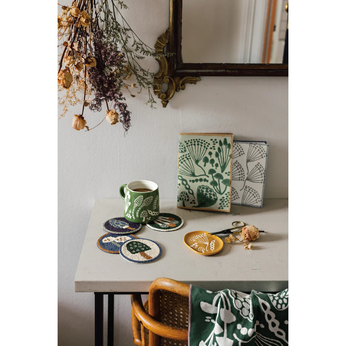 Wildgrove Block Printed Notebook - Set of 2