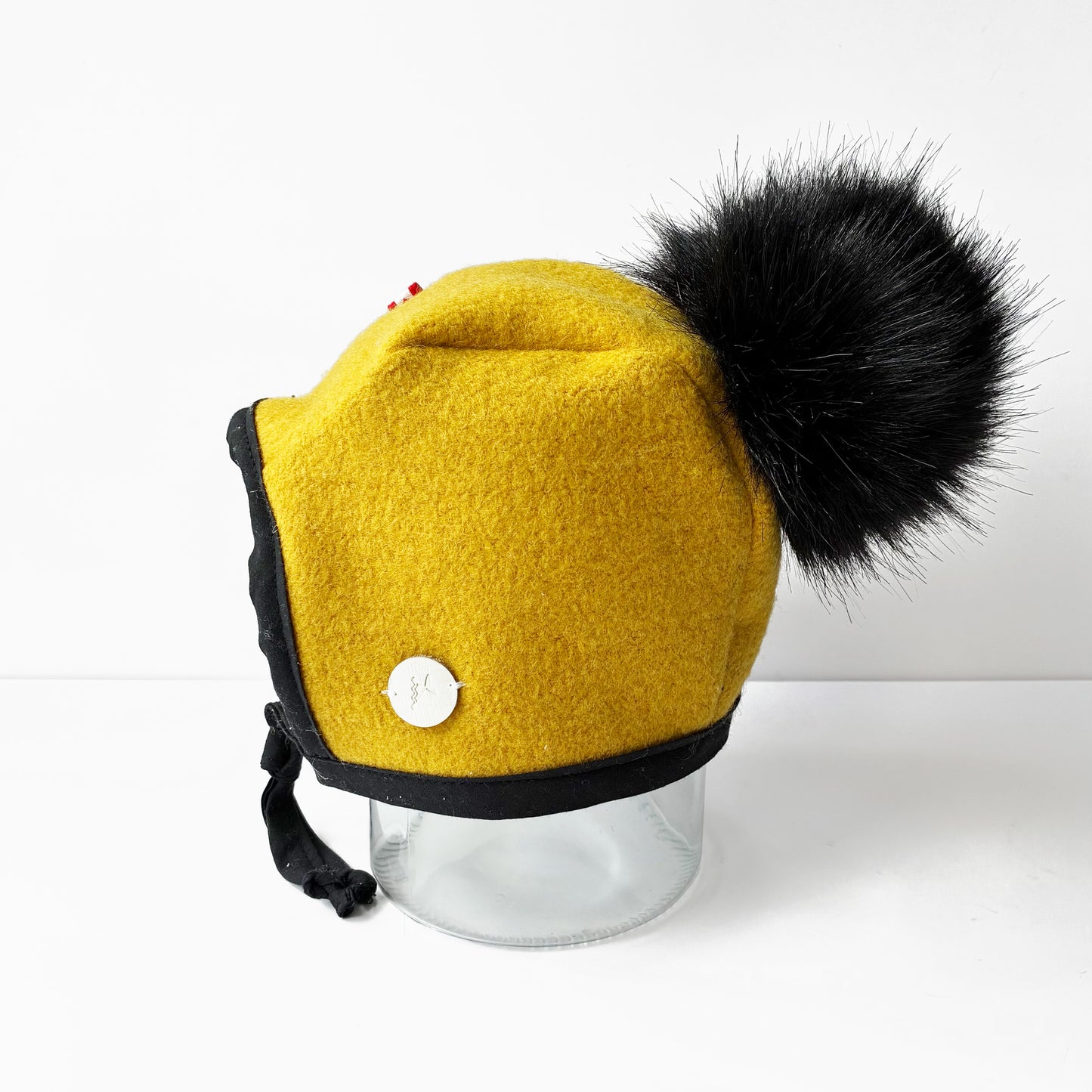 Kids Winter Bonnet - Mustard