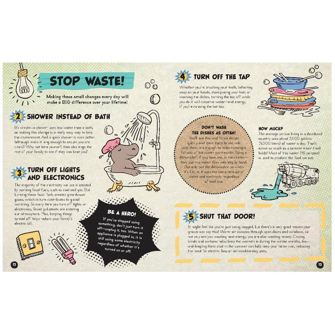 101 Ways to be an Eco Hero - by Kait Eaton Books Books Various Prettycleanshop