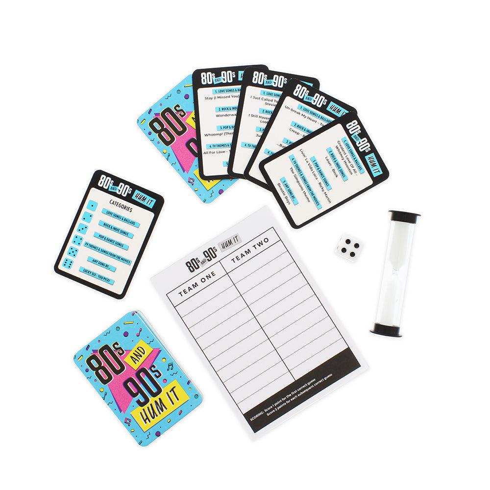 80s and 90s hum it! Party Game Games Ginger Fox Prettycleanshop