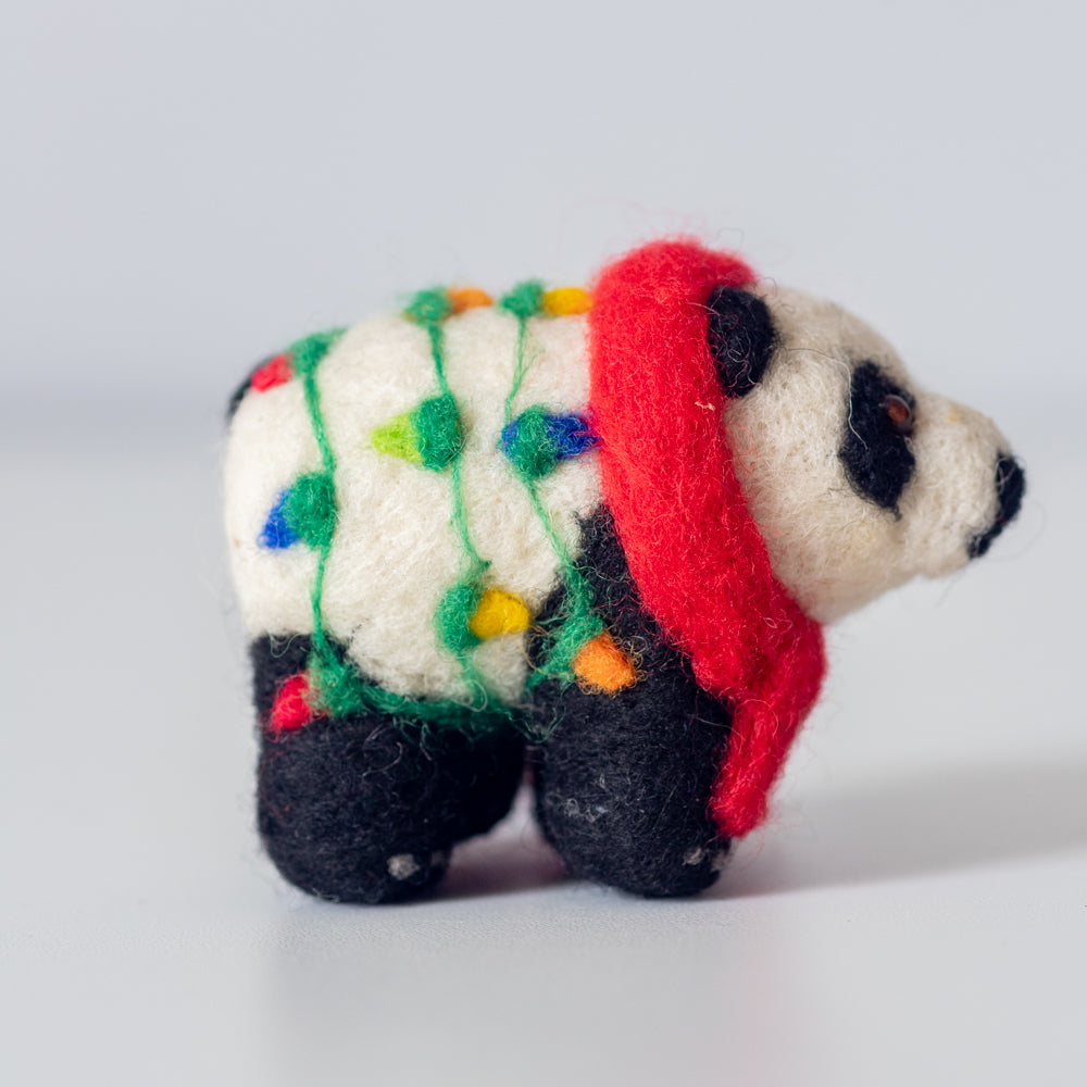 Felti Assorted Holiday Animal Ornaments