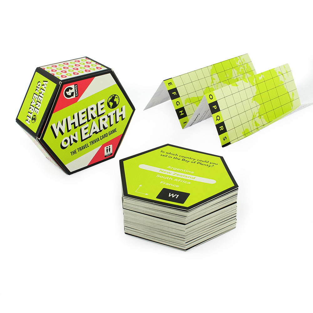 Where on Earth? Trivia Game by Ginger Fox