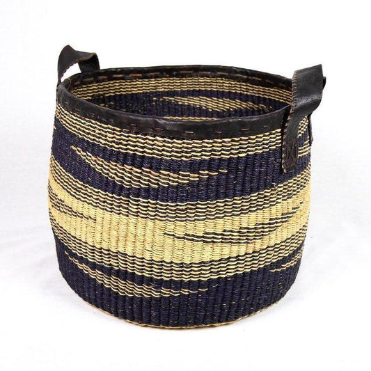 African Handwoven Storage Basket Living Mamaa Trade Sabli - Medium Prettycleanshop