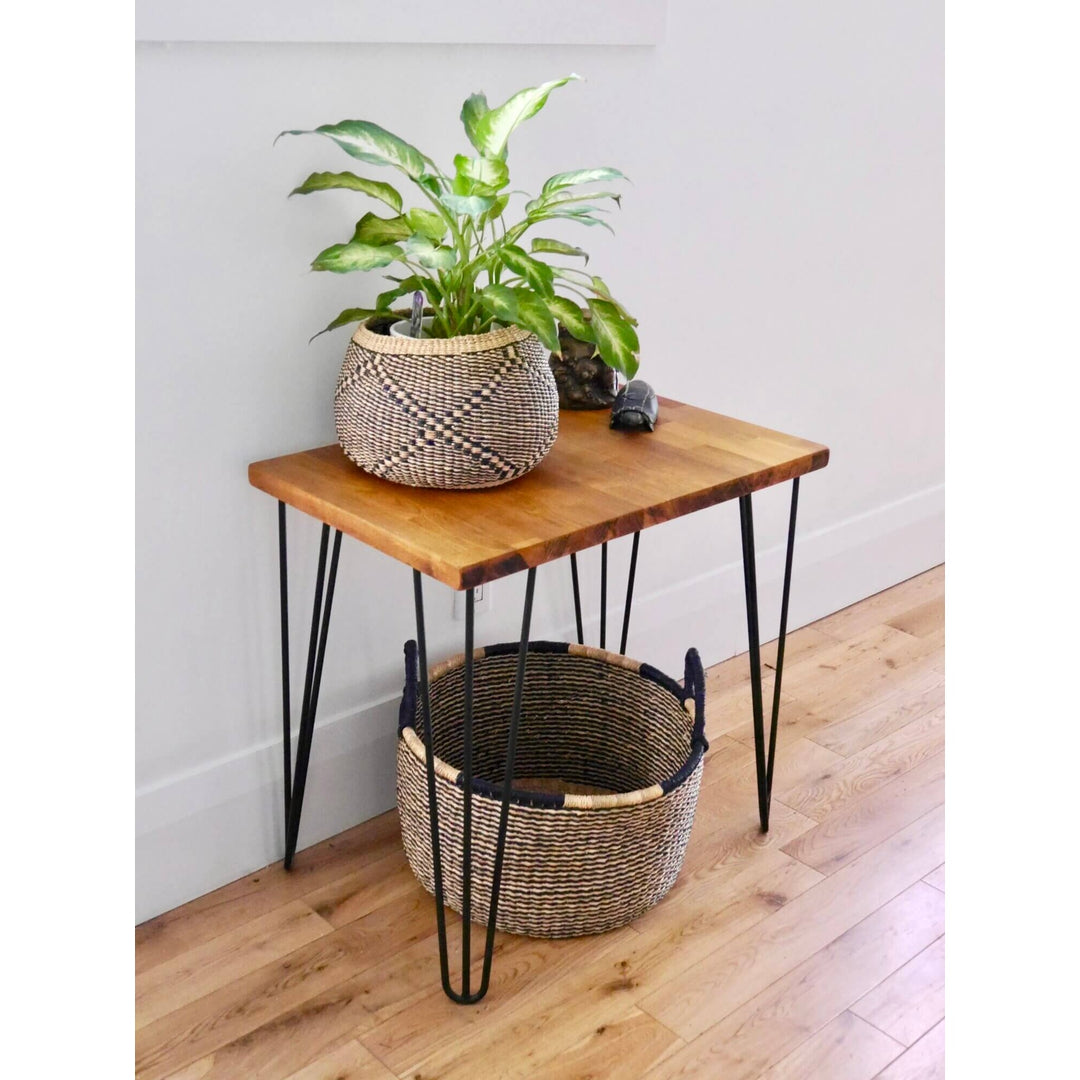 African Handwoven Storage Basket - Drum Living Mamaa Trade Prettycleanshop