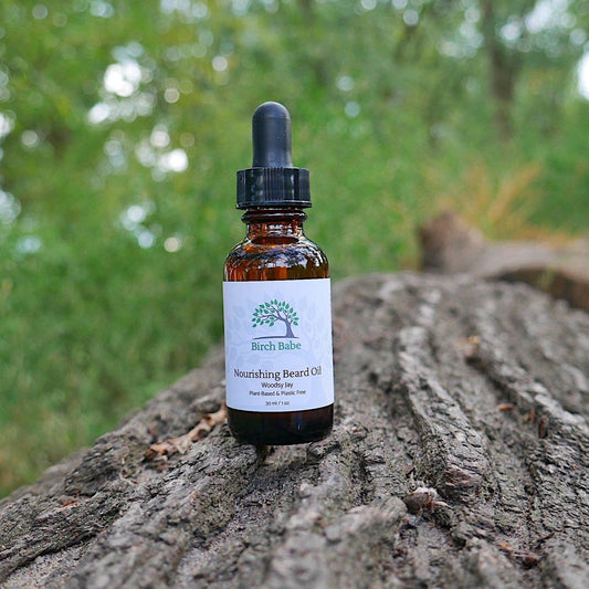 Beard Oil - Woodsy Jay - by Birch Babe Naturals Grooming Birch Babe Naturals Prettycleanshop