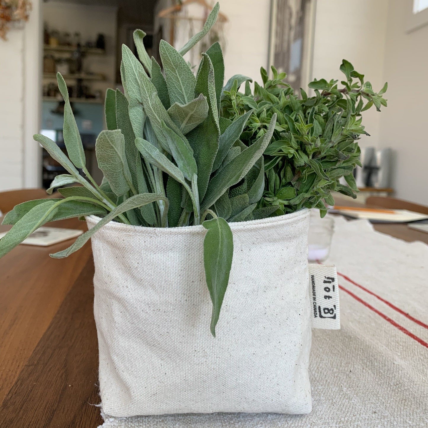 Cotton Canvas Bucket | prettycleanshop