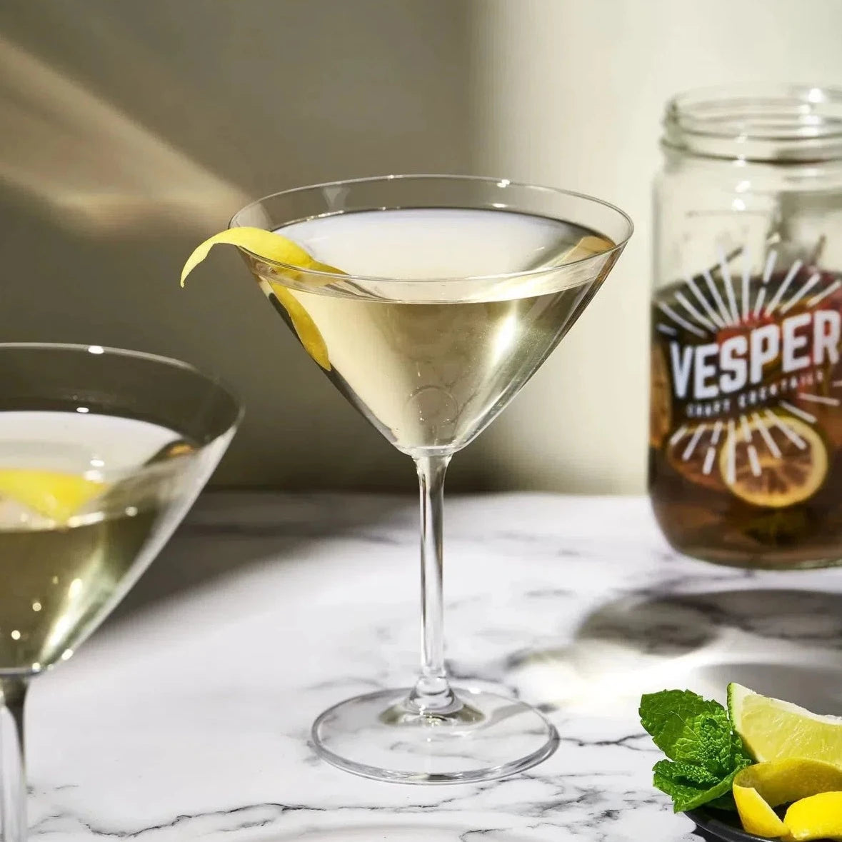 Craft Cocktail Infusion Kit Jar - Vesper Martini Kitchen Vesper Prettycleanshop