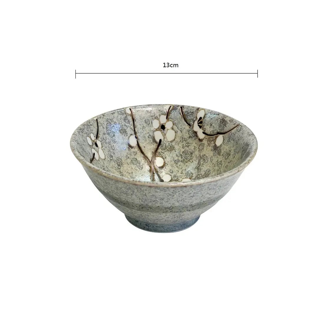 Mino Yaki Early Spring Japanese Porcelain Small Bowl-Bowls-Pretty Clean Shop