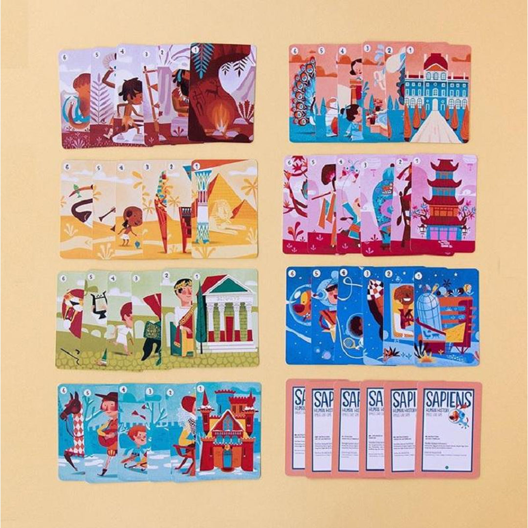 Family Card Game: Sapiens Human History by LONDJI Kids Londji Prettycleanshop