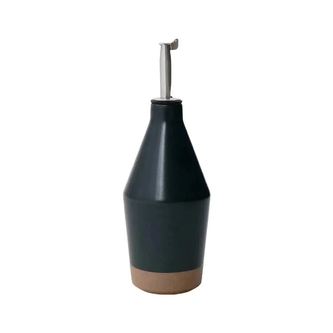 Kinto Ceramic Lab Oil Bottle - BLACK 300ml Kitchen Kinto Prettycleanshop