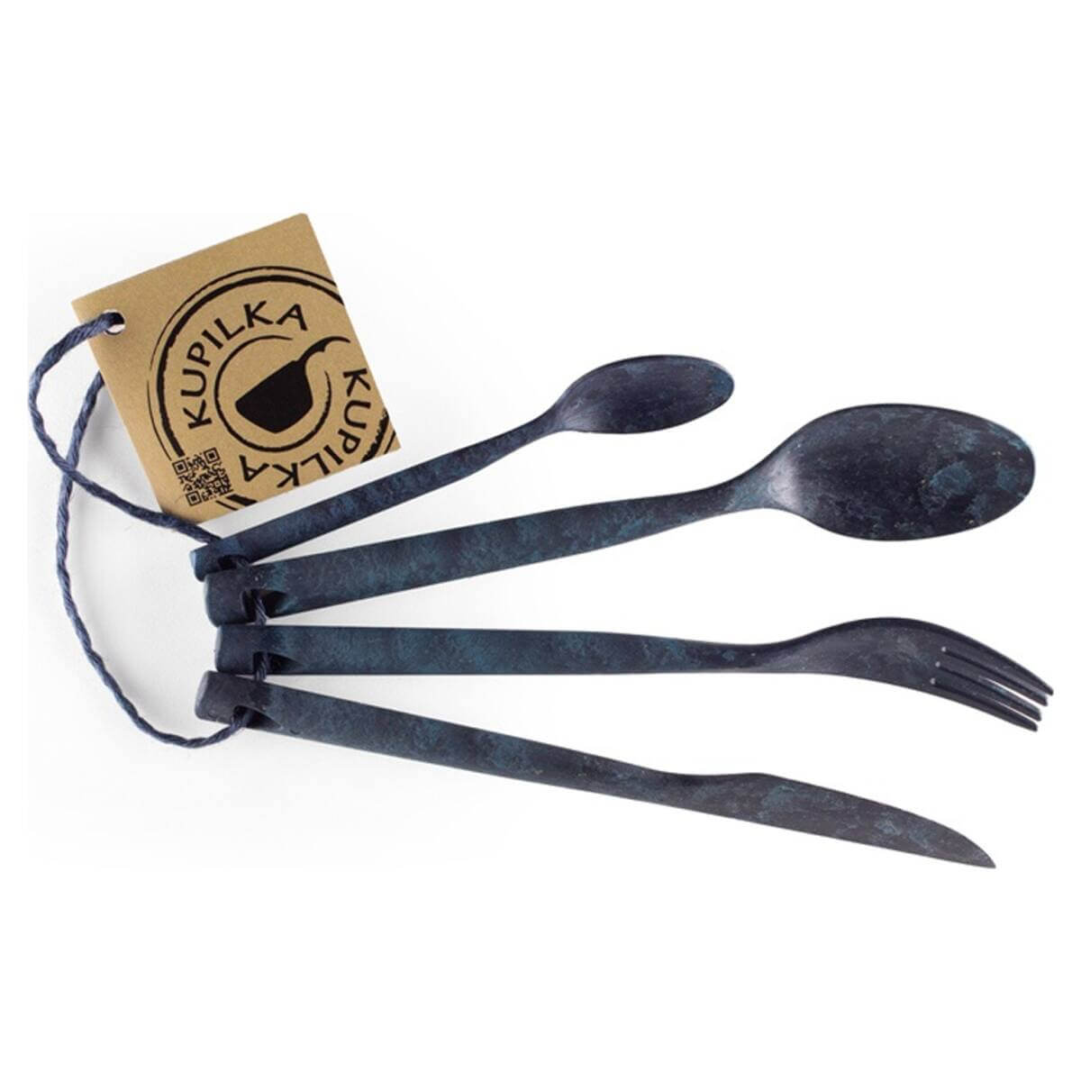 Kupilka Cutlery Set on the go Kupilka Blueberry Prettycleanshop