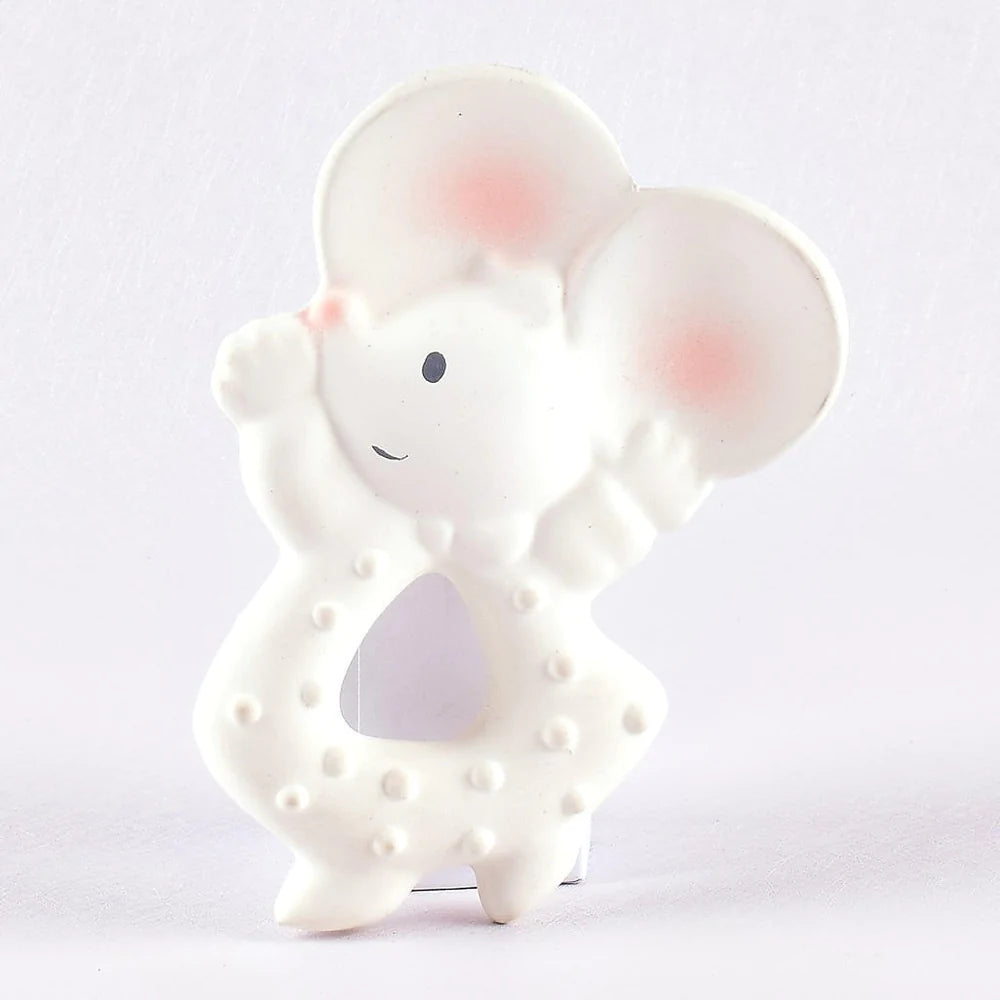 Meiya the Mouse Natural Rubber Teether Baby and Kids Tikiri Toys Prettycleanshop