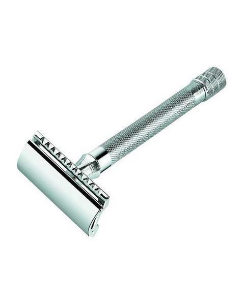 Merkur 23C Double Edge Safety Razor - Extra-long Handle Grooming Merkur