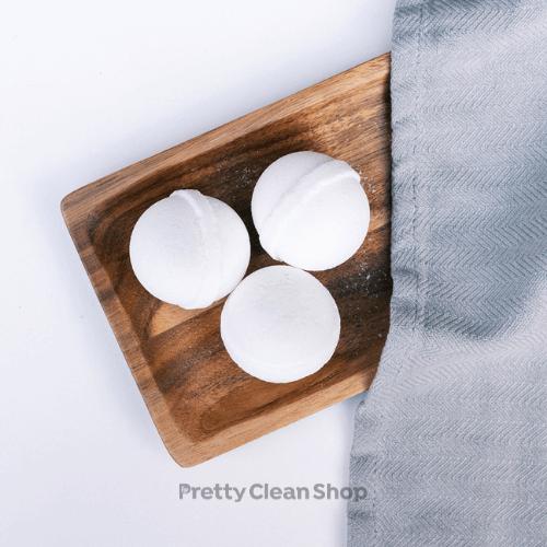 Mini Bath Bombs - Detox Lemon Ginger Bath and Body Koaino 3 pack Prettycleanshop