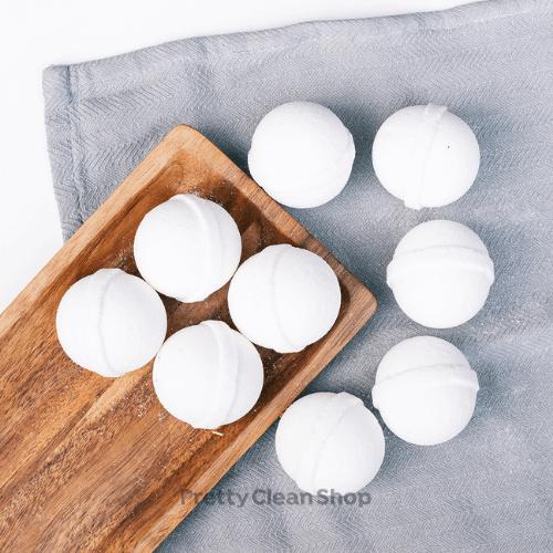 Mini Bath Bombs - Detox Lemon Ginger Bath and Body Koaino 9 pack Prettycleanshop