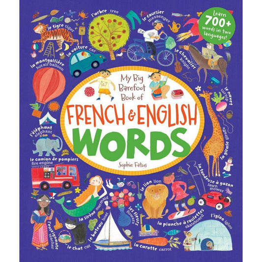 My Big Barefoot Book of French & English Words Books Barefoot Books Prettycleanshop