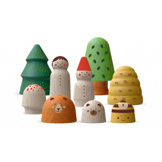 My Wooden World Forest - Wooden Toy by LONDJI Kids Londji Prettycleanshop
