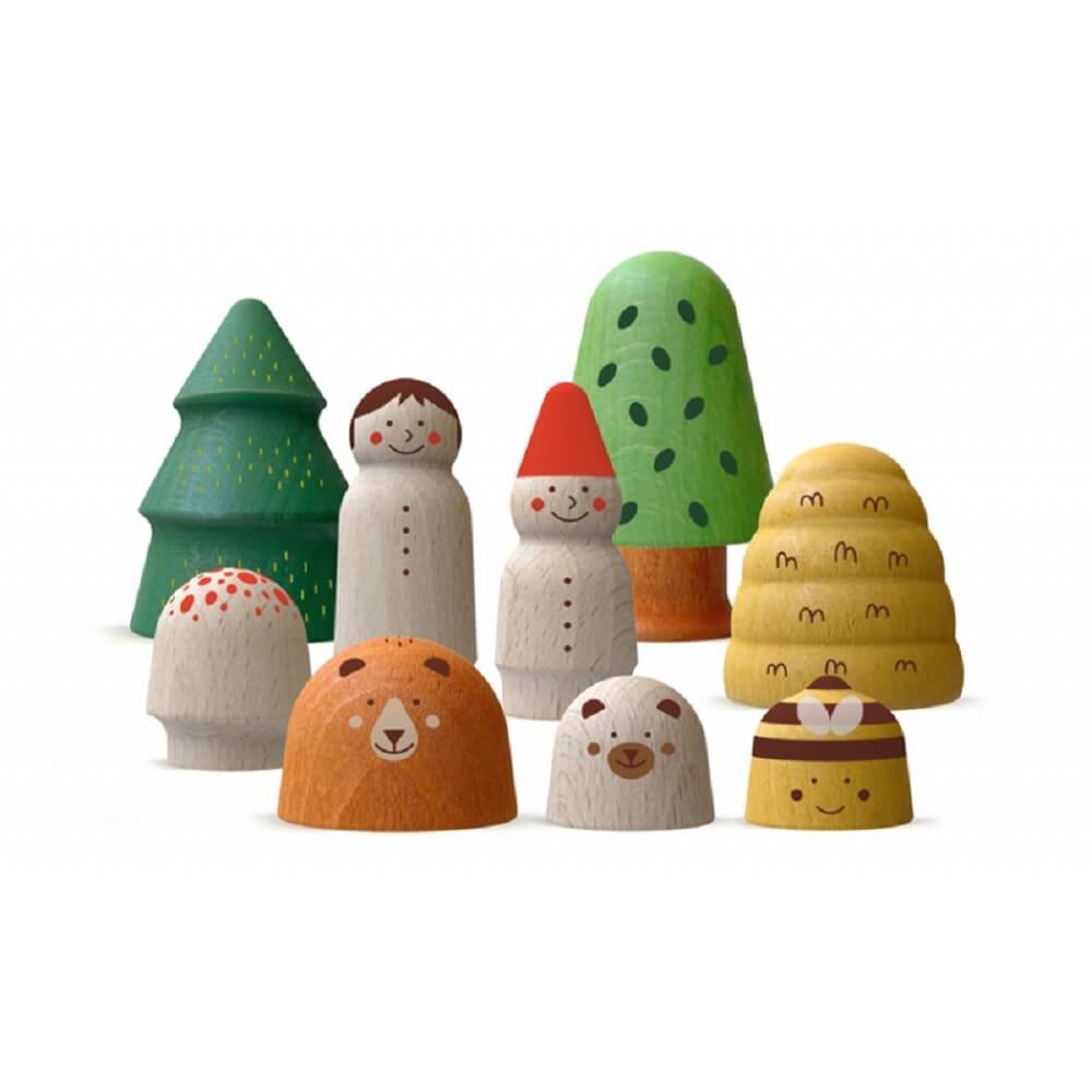 My Wooden World Forest - Wooden Toy-Toy Playsets-Pretty Clean Shop