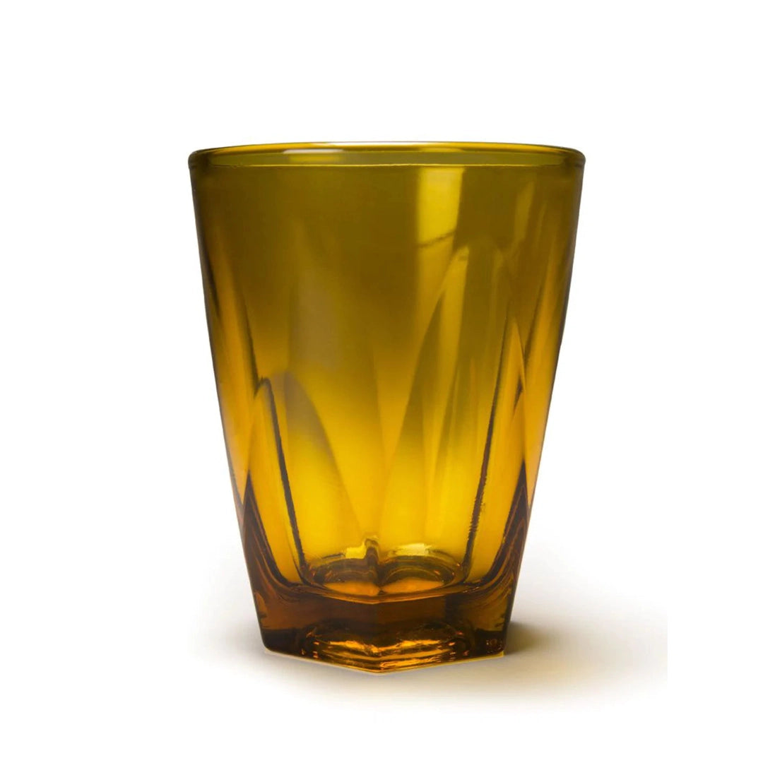 Vero Latte Glass 12oz - Amber