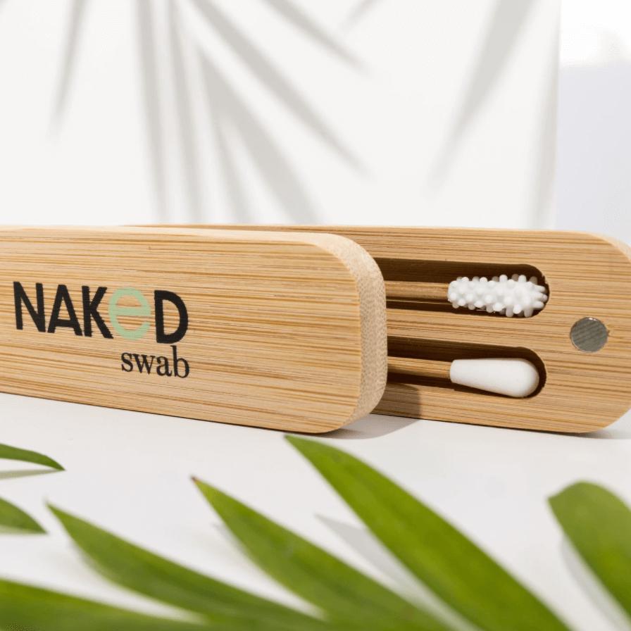 Reusable Bamboo Swab - Set of 2 - by NakedSwab Grooming Naked Swab Prettycleanshop