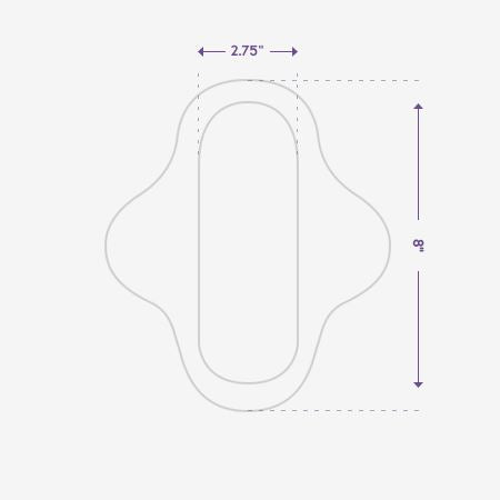 Reusable Period Pads - mini Menstrual Care Aisle Prettycleanshop