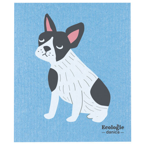Reusable Swedish Sponges - Animals - by Ecologie Kitchen Now Designs Handsome Hound Prettycleanshop