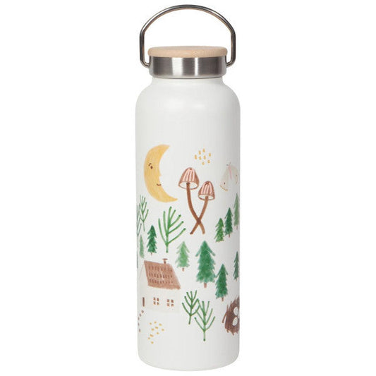 Stainless Steel Water Bottle - Cozy Cottage On the go Now Designs Prettycleanshop