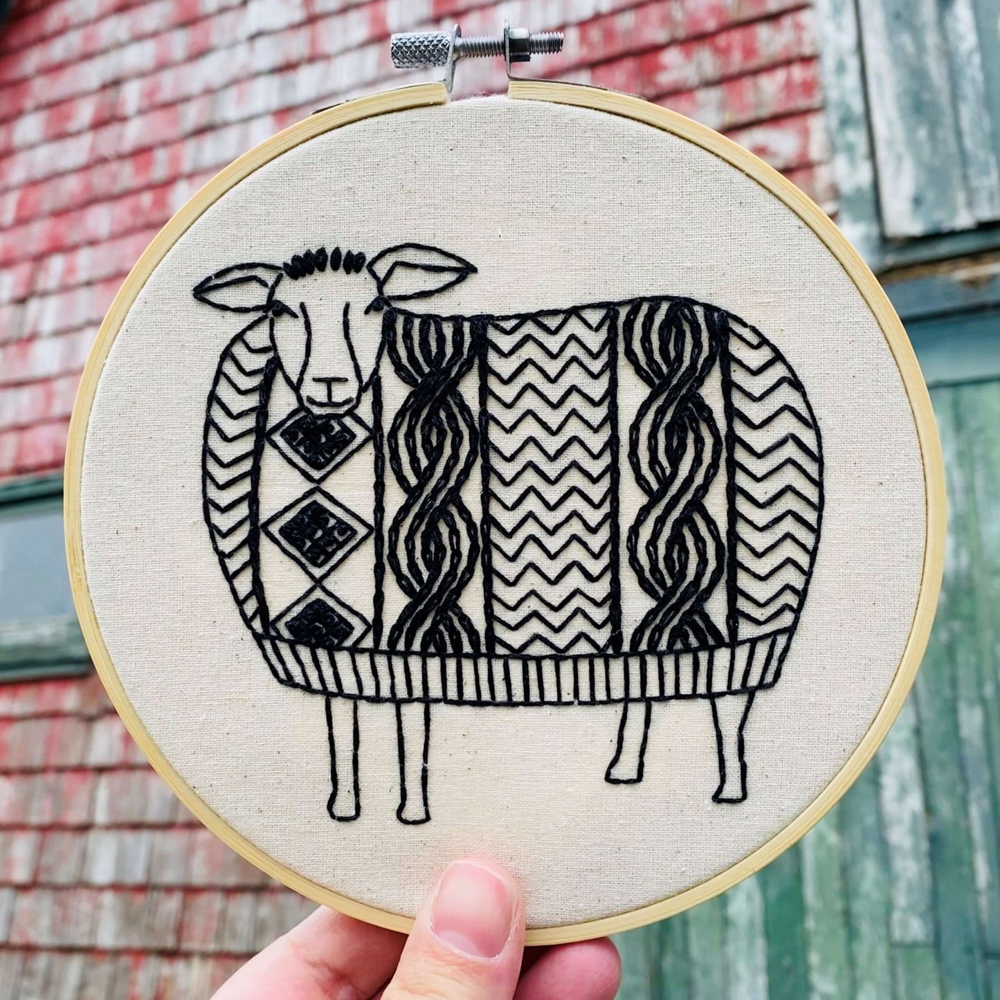 Sweater Weather - Embroidery Kit by Hook, Line & Tinker Hook, Line & Tinker Embroidery Kits Inc Prettycleanshop