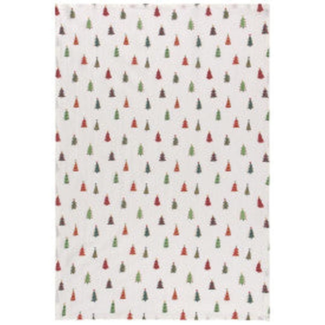 Tea Towels Floursack 100% Cotton - Merry & Bright Set of 2 Holiday Now Designs Prettycleanshop