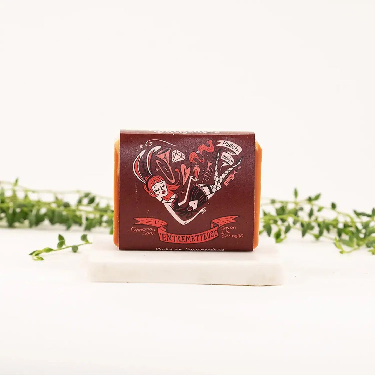 The Matchmaker (L'Entremetteuse) - Cinnamon soap Bath and Body Savonnerie des Diligences Prettycleanshop