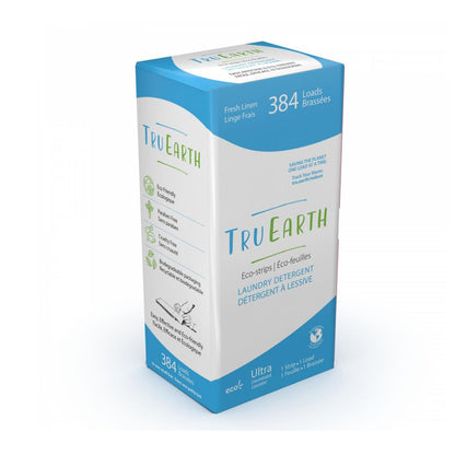 Tru Earth Laundry Detergent Strips - 384 Loads Box - Fresh Linen Laundry Tru Earth 384 loads (in box) Prettycleanshop