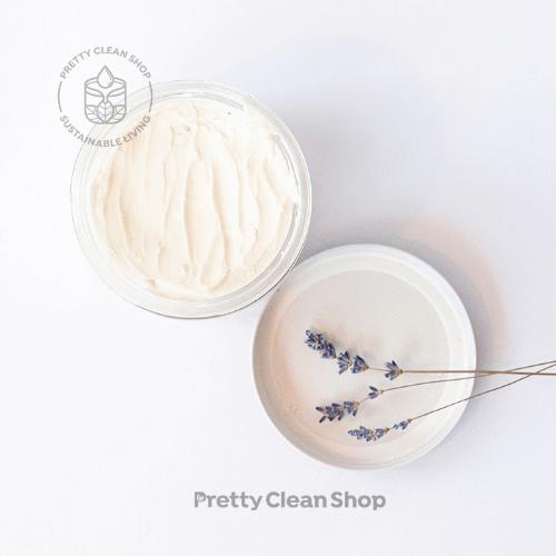 Whipped Body Butter - LAVENDER Bath and Body Pretty Clean Living Prettycleanshop