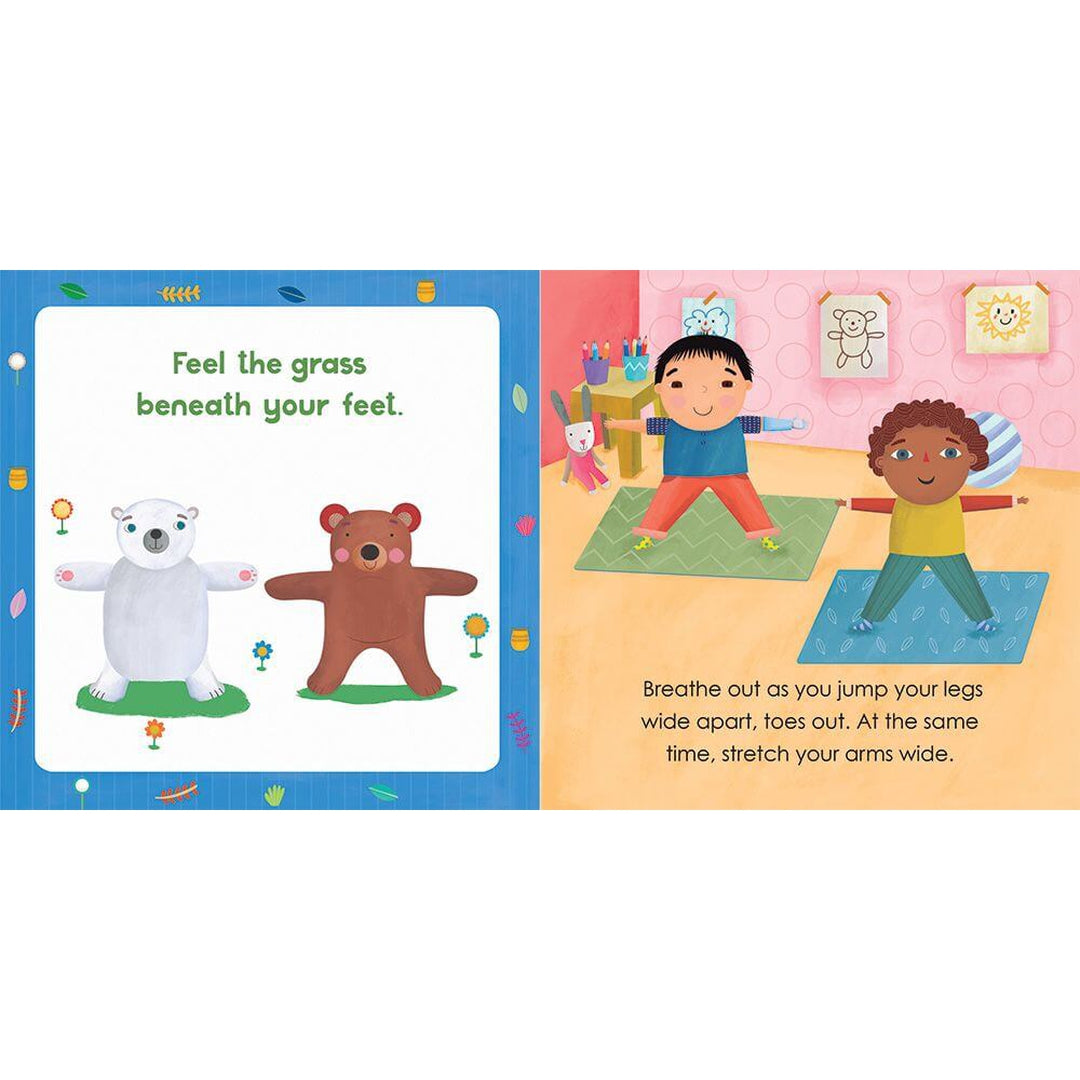Brave Bear - Yoga Tots Board Book Books Books Various Prettycleanshop