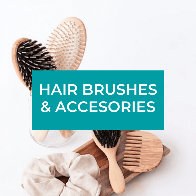 plastic-free hair brushes & accesories