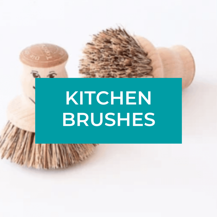 plastic-free brushes for the kitchen