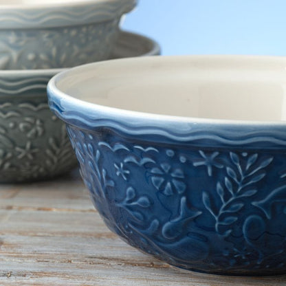 Ceramic Mixing Bowl Nautical - 4L | prettycleanshop