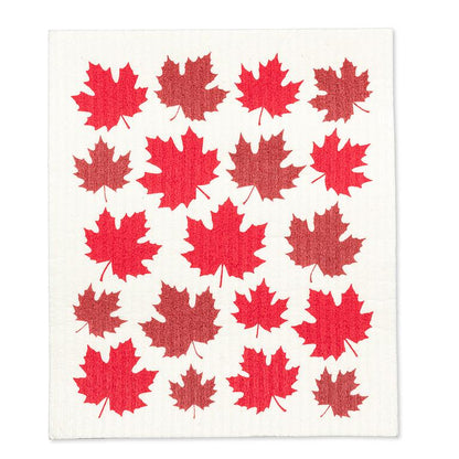 Maple Leaf Swedish Sponge & Kitchen Tea Towel