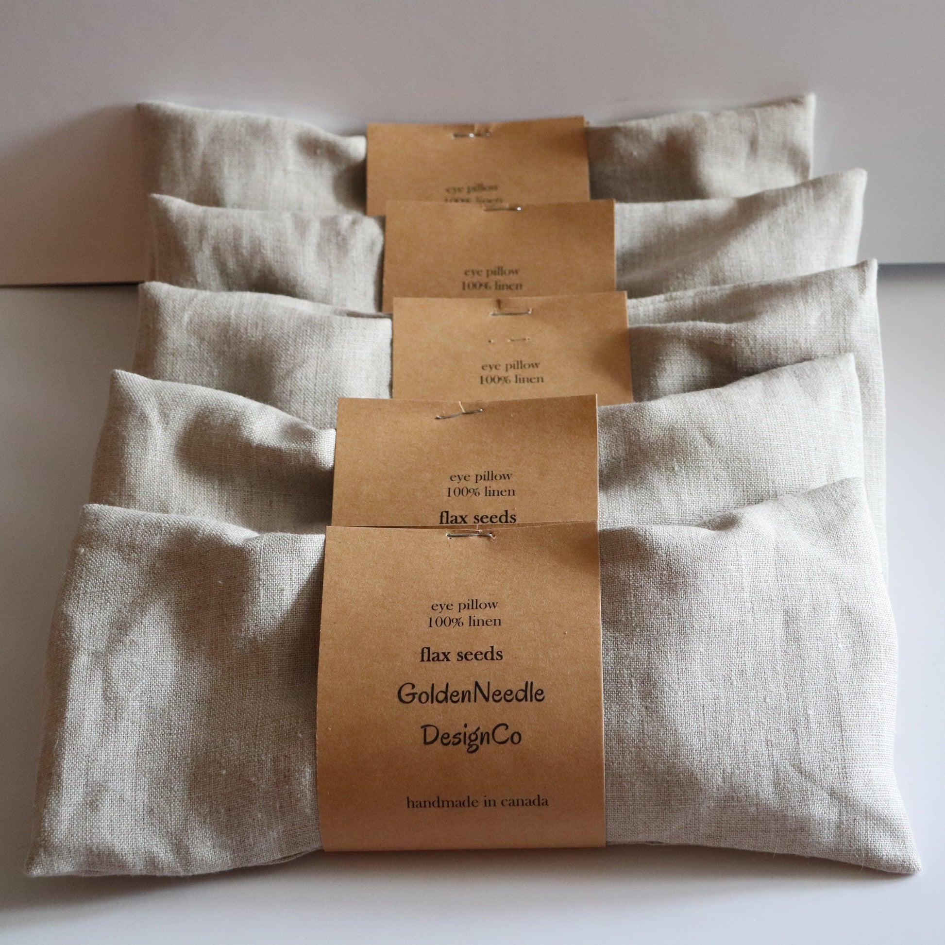 Linen Weighted Eye Pillow - Unscented | prettycleanshop