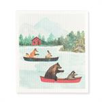 Animals in Canoe Swedish Sponge